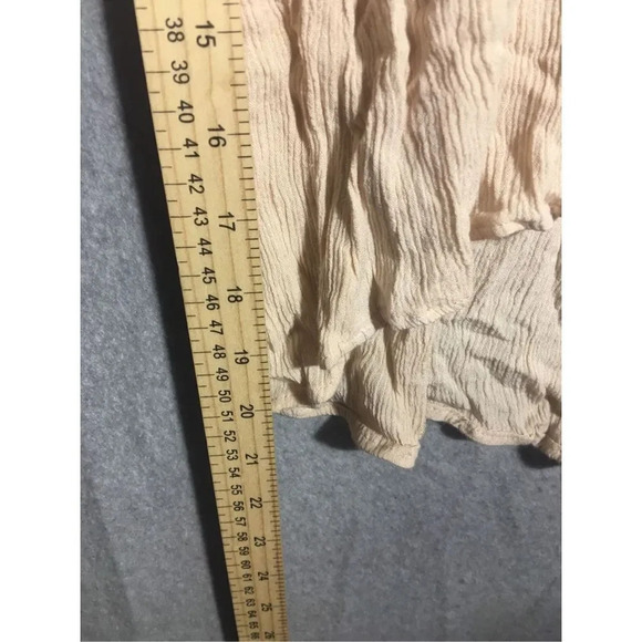 Womens Jodifl Tunic Length Dress Cream Boho Bohemian Beachy Cottage Core - Picture 4 of 4